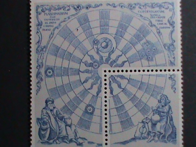 POLAND-1972- SC#B127 SOLAR SYSTEM-BY NICOLAUS COPERNICUS  MNH - S/S VERY FINE