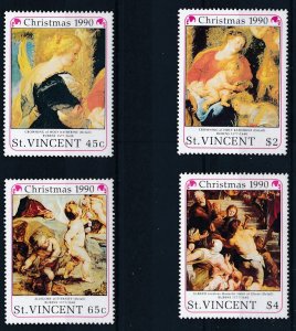 [BIN2703] St.Vincent 1990 Painting good set of stamps very fine MNH