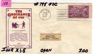 #795, FDC, IOOR, CV=$7.00, (2012)