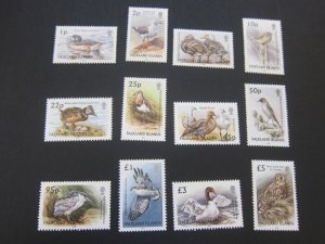 Falkland Islands 2003 Sc 830-41 bird set MNH