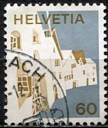 Switzerland 1973: Sc. # 566; Used Single Stamp