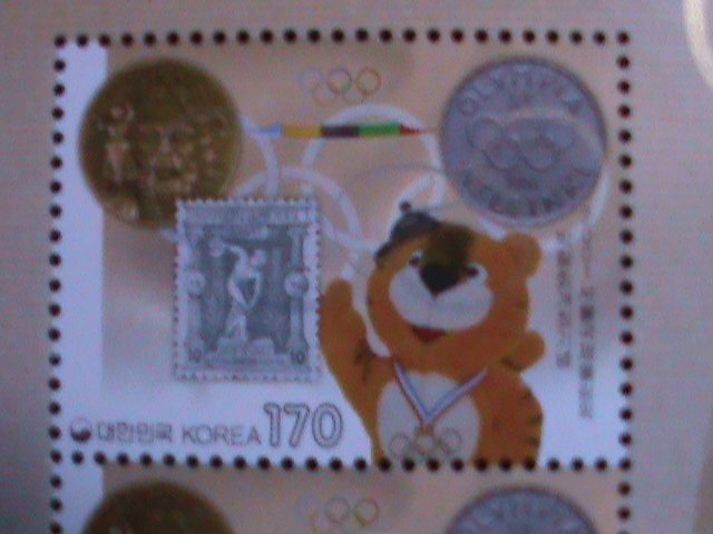 KOREA-2001- SC#2048 INTERNATIONAL OLYMPIC FAIRS- SEOUL MNH SPECIAL S/S VF