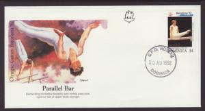 Dominica 1488 Olympics Parallel Bars Fleetwood U/A FDC