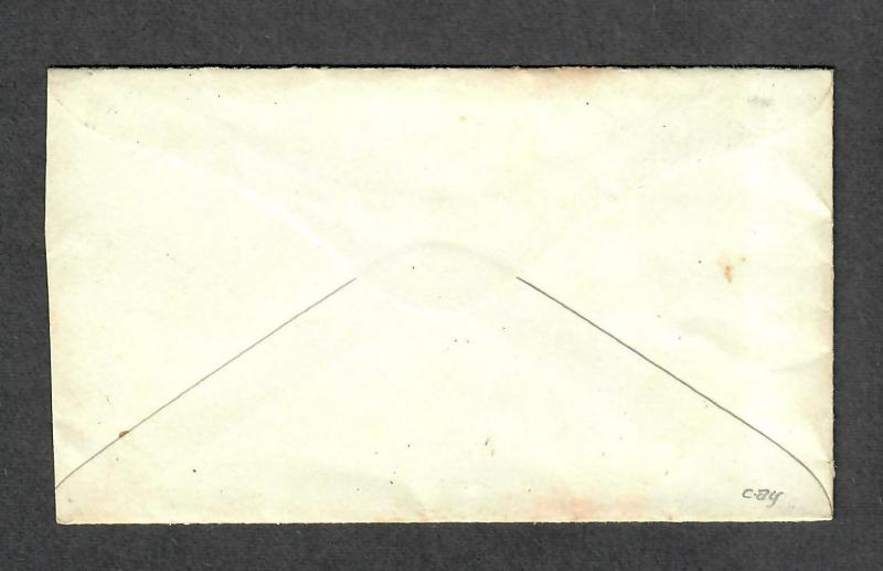 US Sc#26 Aug 20 1860 Boston Mass Canada Mail Cancel Scarce Cover