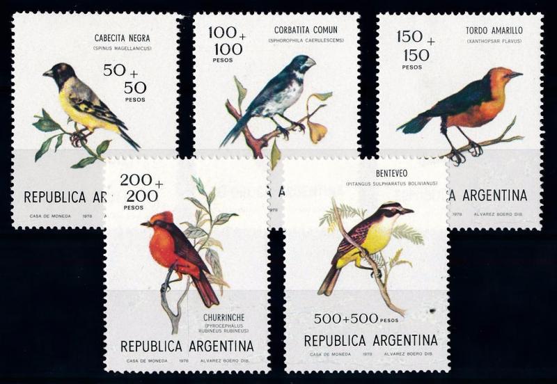 [66360] Argentina 1978 Birds  MLH