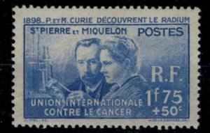 France 1939 SG617/Maury 402 - The Curies - MVLH