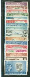 Solomon Islands (British Solomon Islands) #89-105 Unused Single (Complete Set)