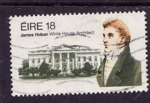 IIreland-Sc#504-used set-James Hoban-Architect-1981-