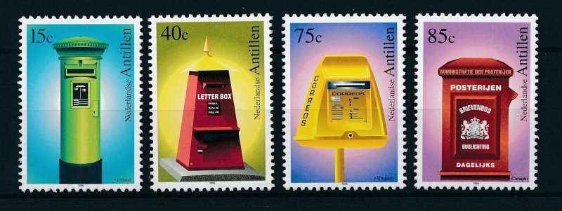 [NA1225] Netherlands Antilles Antillen 1998 Post boxes MNH