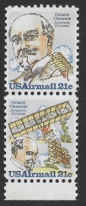 US #93-94 MNH Airmail.  Octave Chanute