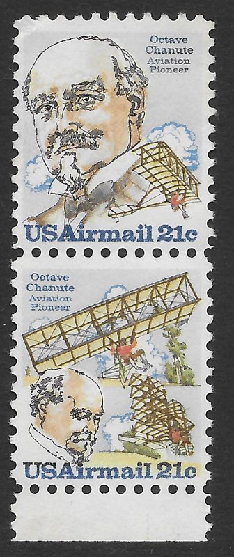 US #93-94 MNH Airmail.  Octave Chanute