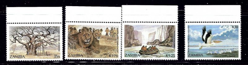 Zambia 393-96 MNH 1987 set    (ap1078)