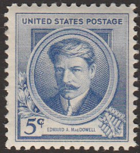 # 882 MINT NEVER HINGED ( MNH ) EDWARD A. MacDOWELL COMPOSER