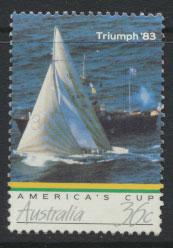 SG 1036  SC# 1001  Fine Used  - Australian America's Cup