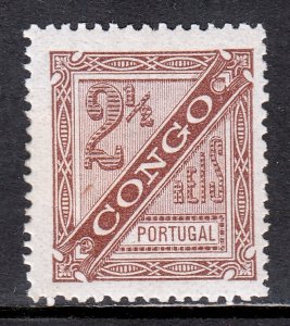 Portuguese Congo - Scott #P1 - MH - Perf crease LL - SCV $1.50