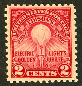 U.S. #654 MINT OG NH