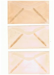 6 Postally used Minkus WWII Patriotic covers