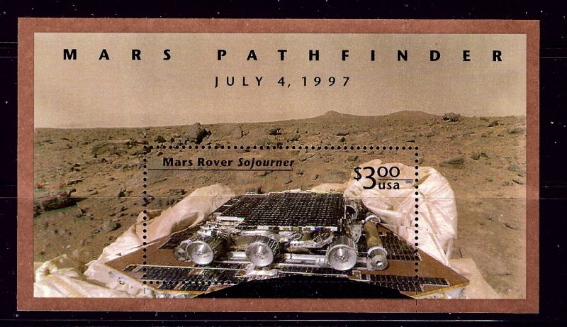 U.S. 3178b MNH 1997 Mars Pathfinder S/S    (ap3894)