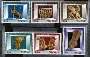 Israel #323-8 MNH antiquities