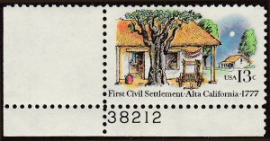 # 1725 MINT NEVER HINGED ( MNH ) ALTA CALIFORNIA