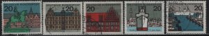 GERMANY 869-79a (12) USED FVF/VF