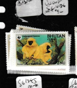 Bhutan WWF SC 413-6 MNH (1gdh) 