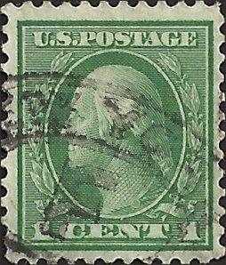 # 498 USED GREEN GEORGE WASHINGTON
