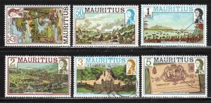 Mauritius #447//460 ~ 6 Different Type A92 ~ Wmk ??? ~ MX