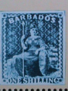 BARBADOS-1979-CENTENARY-DEATH OF SIR ROWLAND HILL MNH-S/S-VERY FINE
