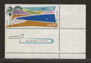 ISRAEL SC# C27  W/TAB   VF/MNH