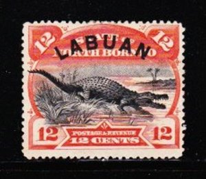 Album Treasures  Labuan Scott # 55  12c Saltwater Crocodile  Mint Hinged