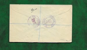 SAMOA  1927 REGISTERED COVER TO CHICAGO