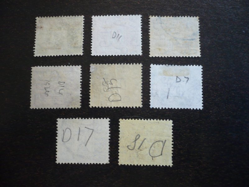 Stamps - Great Britain - Scott# J26-J33 - Used Set of 8 Stamps