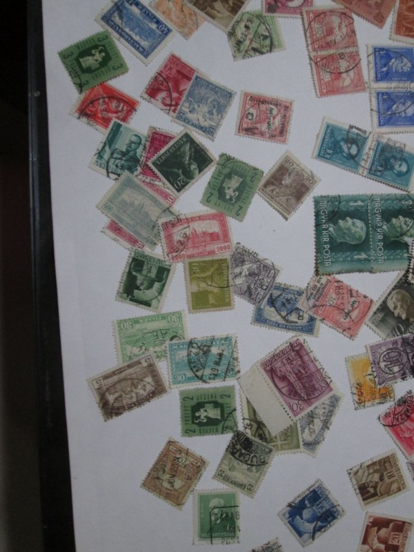 Blocks and other OLD STAMPS. Madyar - HUNGARY STamps LOT.