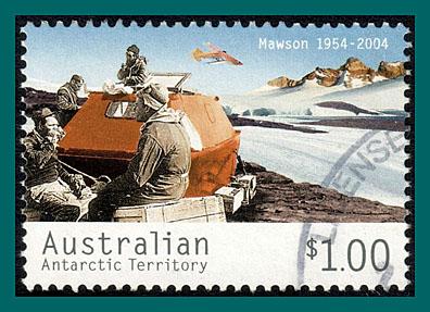 AAT 2004 Mawson Station, $1 used L126,SG166