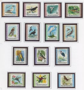 Montserrat #231-243a Mint (NH) Single (Complete Set)