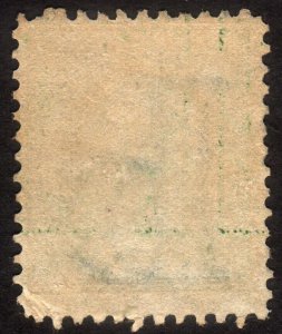 1910, US 1c, Used, Sc 374var, Double impression