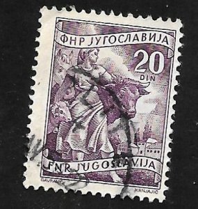 Yugoslavia 1951 - U - Scott #348