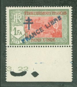 French India #165 Mint (NH) Single