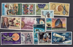 Ascension QEII Evolution Of Space Travel Set To £1 SG135/148 MNH BP2636