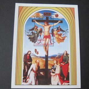 Turks & Caicos Islands 1983 Sc 563 Christmas Religion set MNH