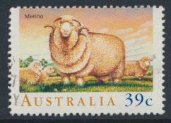 SG 1195  SC# 1136 Used  - Sheep in Australia