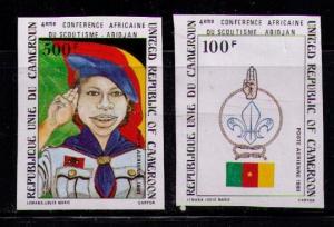 CAMEROUN Sc#C293-C294 MNH FVF var Imperf Set2 Conference