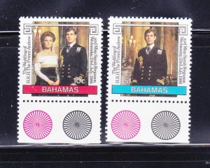 Bahamas 602-603 Set MNH Royal Wedding (A)