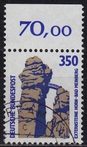 GERMANY BUND [1989] MiNr 1407 A ( **/mnh ) [01] Sehenswürdigkeiten ORand