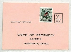 JAMAICA *Greenwich Town* CDS Church Radio Reply Card 1969 {samwells-covers} CY71