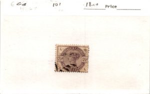 Great Britain, Postage Stamp, #101 Used, 1884 Queen Victoria (AJ)