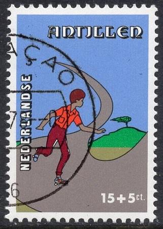 Netherlands Antilles   #B156   1978  cancelled children`s activities  15ct