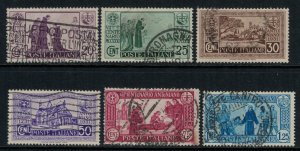 Italy #258-63 CV $31.20