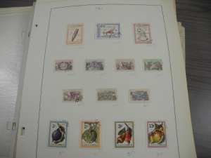 CUBA, 100s & 100s of Stamps mostly hinged on Scott pages